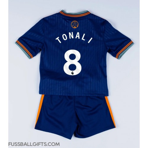 Newcastle United Sandro Tonali #8 Fußballbekleidung 3rd trikot Kinder 2025-26 Kurzarm (+ kurze hosen)